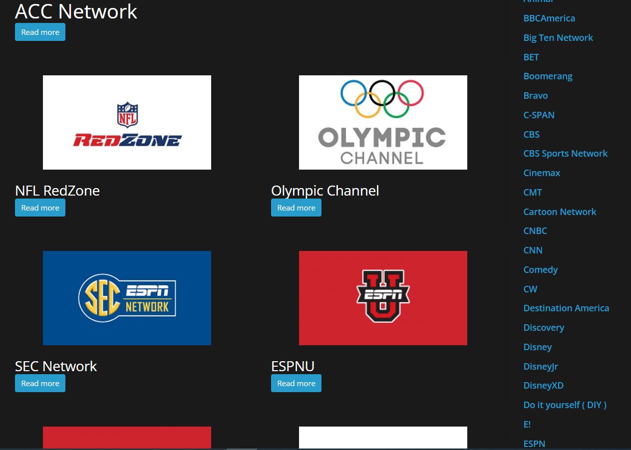 Best Sport ustvgo.tv alternatives screenshot