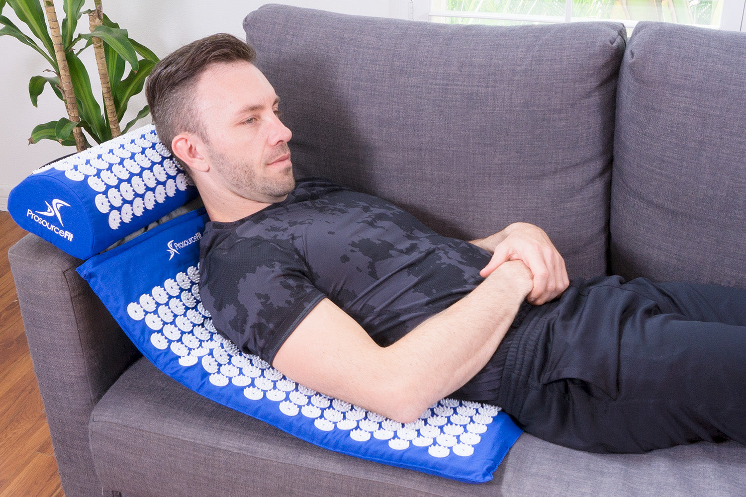 Acupuncture Mat And Pillow For Relieving Your Back And Muscle Pain