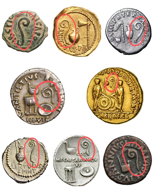 Roman Coins Having Lituus Symbol - The Untold Truth