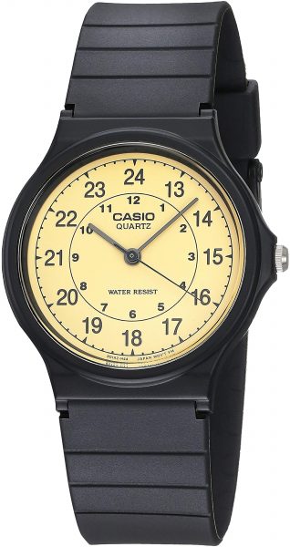 Black  Casio Men’s MQ24-9B Classic Analog Watch