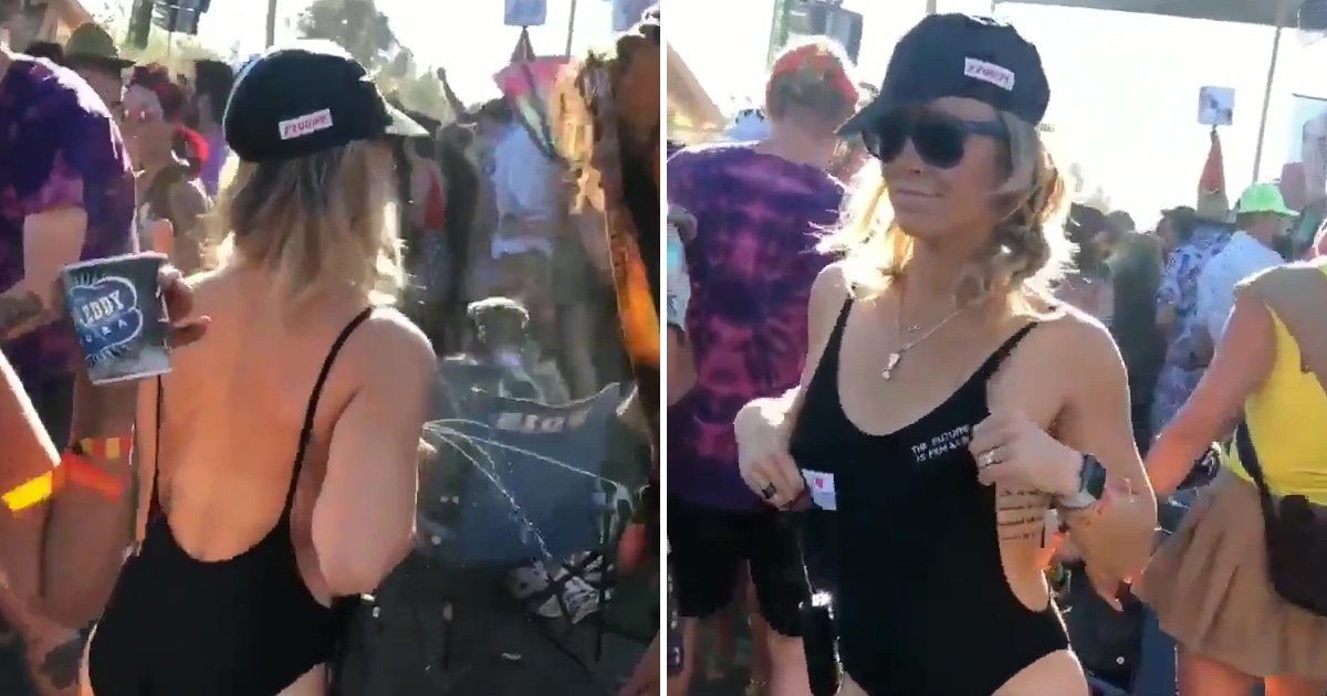 A Shocking Video Of Woman Sprays Breast Milk At Crowds Like A Super Soaker During Rave