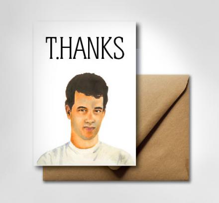 Personalized Tom Hanks Thank You Card For Your Friends And Loved Ones
