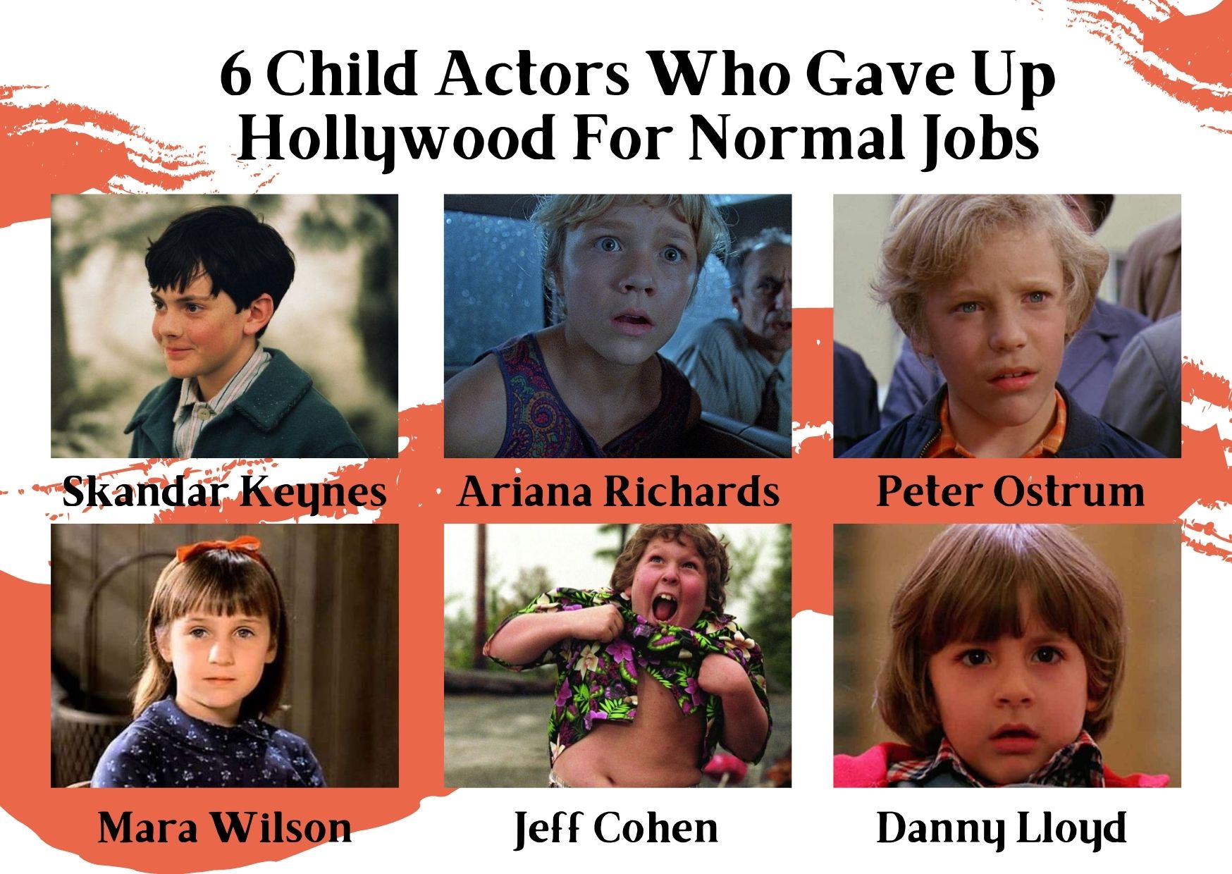 From Limelight To Normal Life - Meet The 6 Child Actors Who Gave Up Hollywood For Normal Jobs