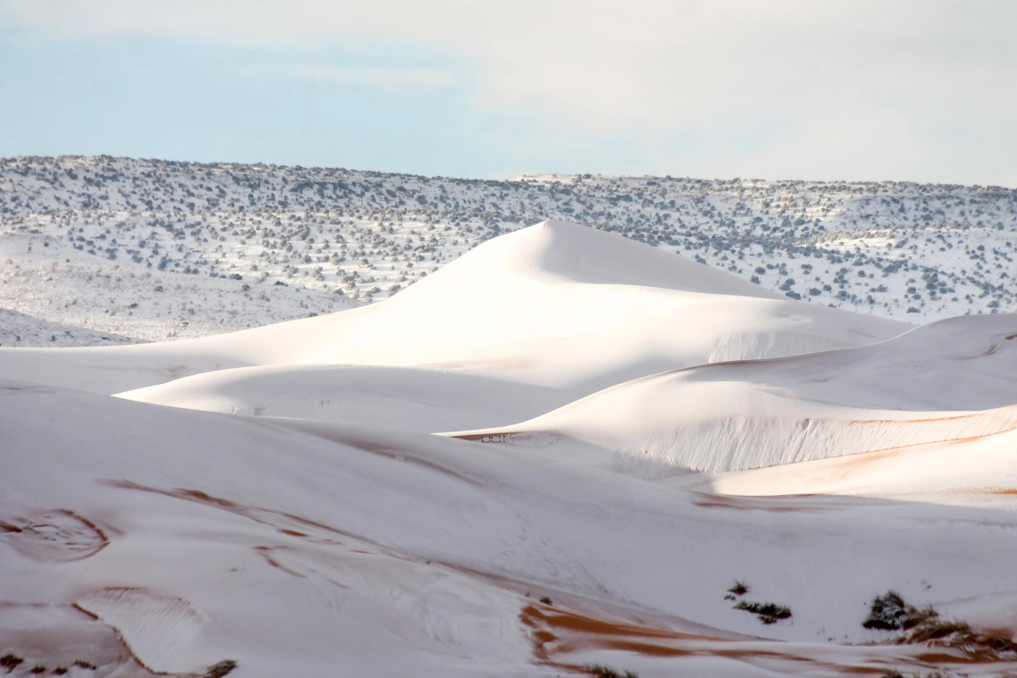Snow In The Sahara Desert - Nature's Wonders 2022