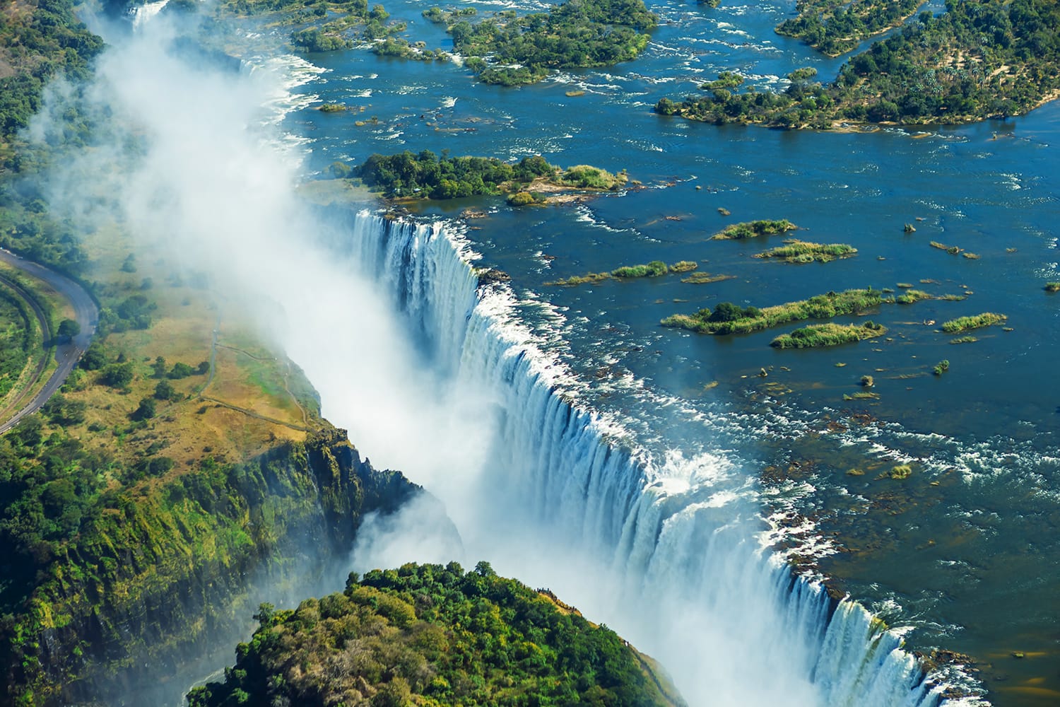 Iguazu Falls - The Waterfall That Is Shared Between Brazil And Argentina