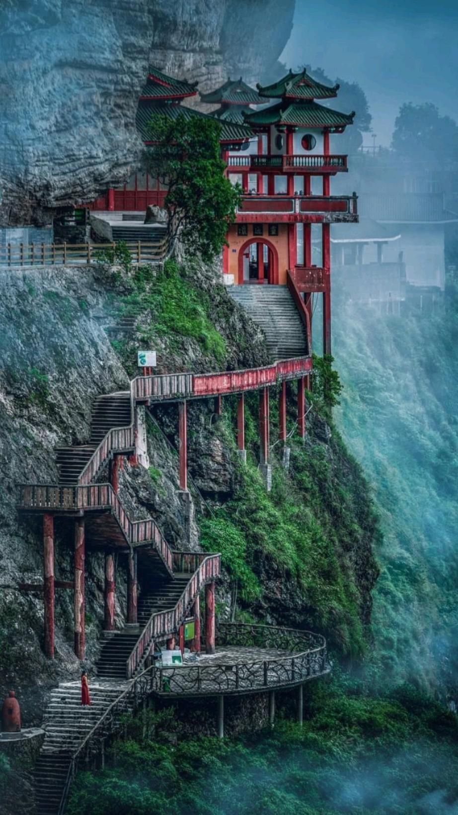 Ganluyan Temple - The Temple Built In The Mountains Of China