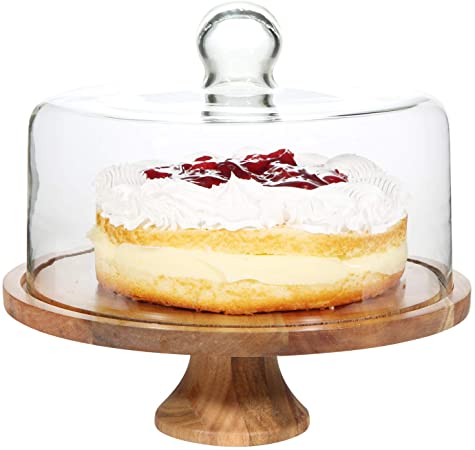 Cake Stand with a cake inside