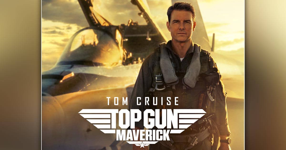 Tom Cruise in Top Gun Maverick film