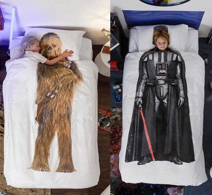 Star wars themed bed sheets