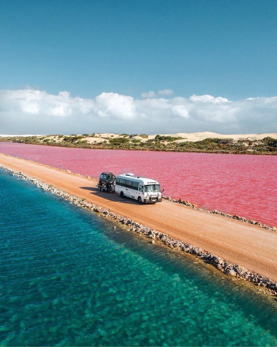 Lake MacDonnell - The Pink Lake Of South Australia