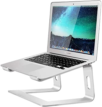 Laptop on a Computer Stand