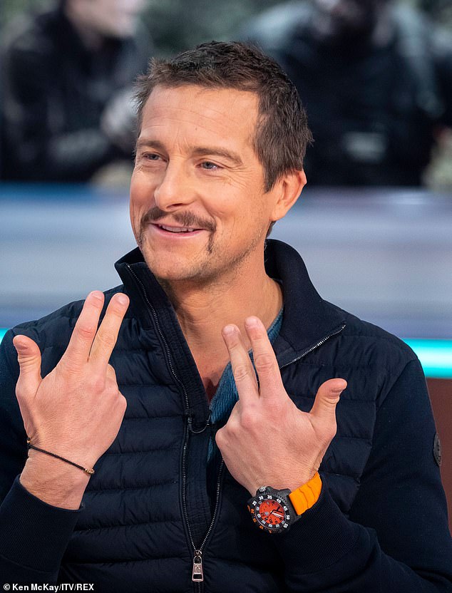 People Are Calling Bear Grylls A “’70s Pornstar” Because Of His New Mustache