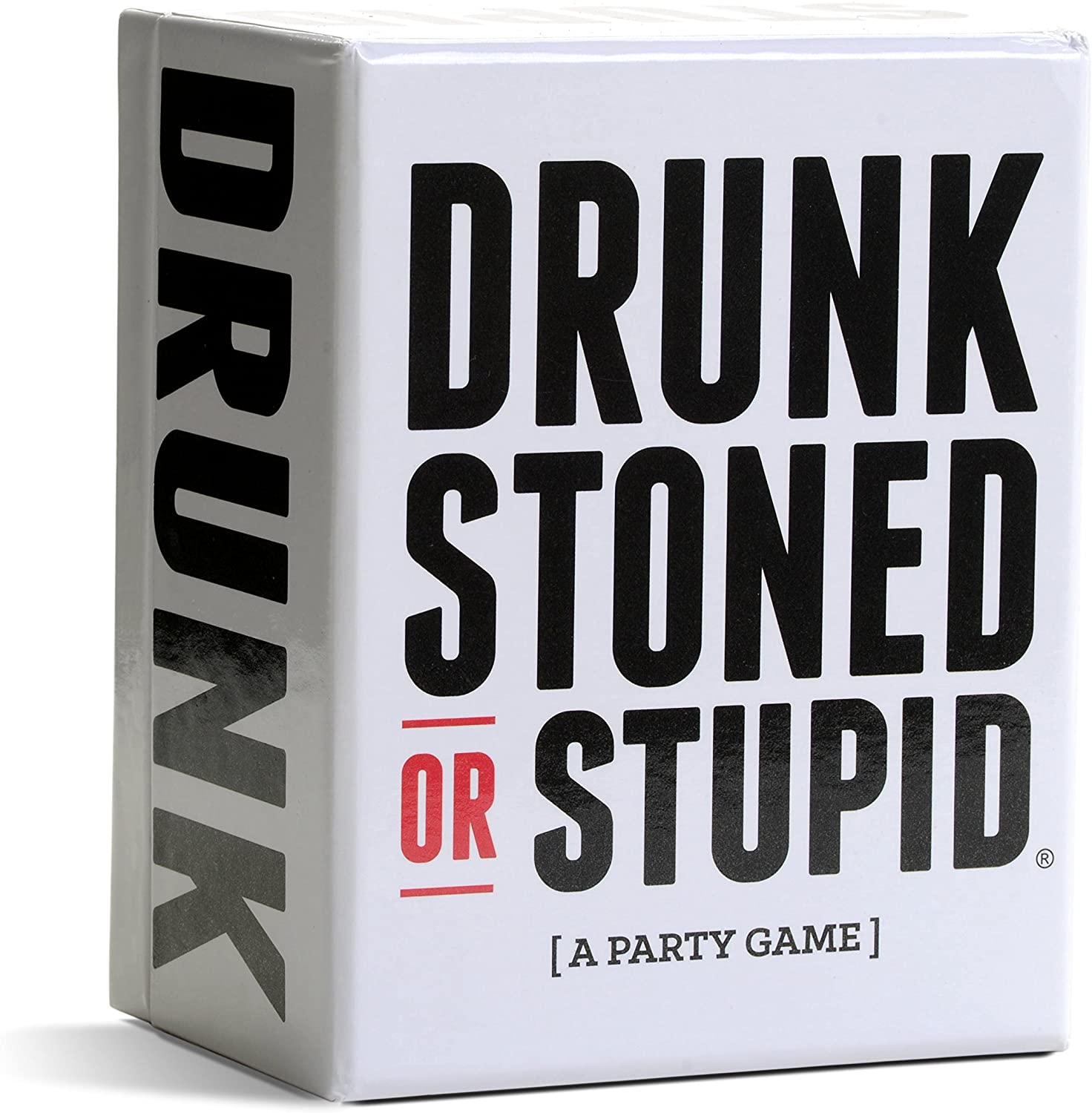 White box Drunk, Stoned, or Stupid cardgame