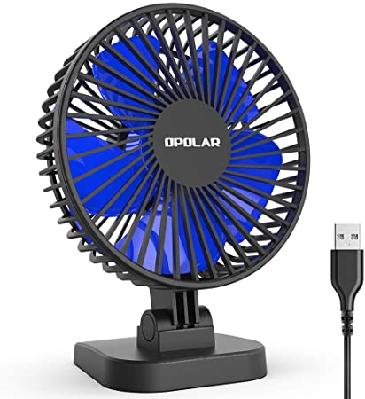 Blue and black USB Fan
