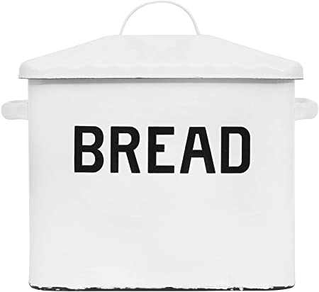 White Bread Box with the word bread on it