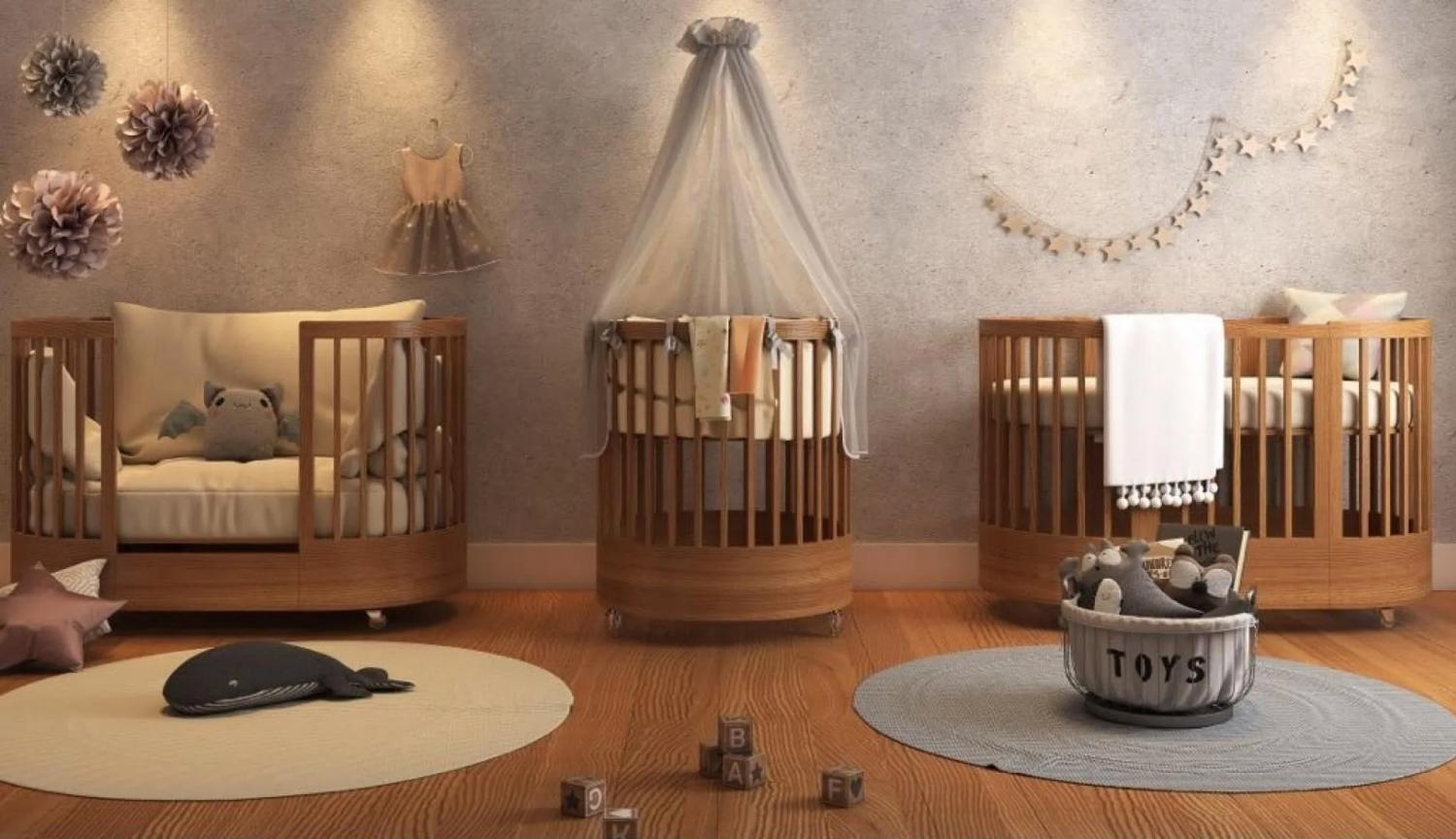 Get This 4-in-1 Convertible Crib, Bassinet, And Toddler Bed In One Convenient Package