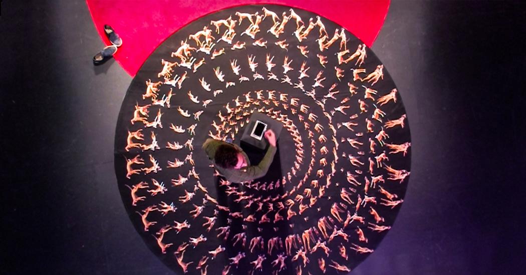 3D Zoetrope Gives An Animation Impression When It Has Reached The Appropriate Speed