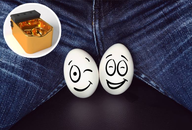 A Depiction Of Happy Testicles
