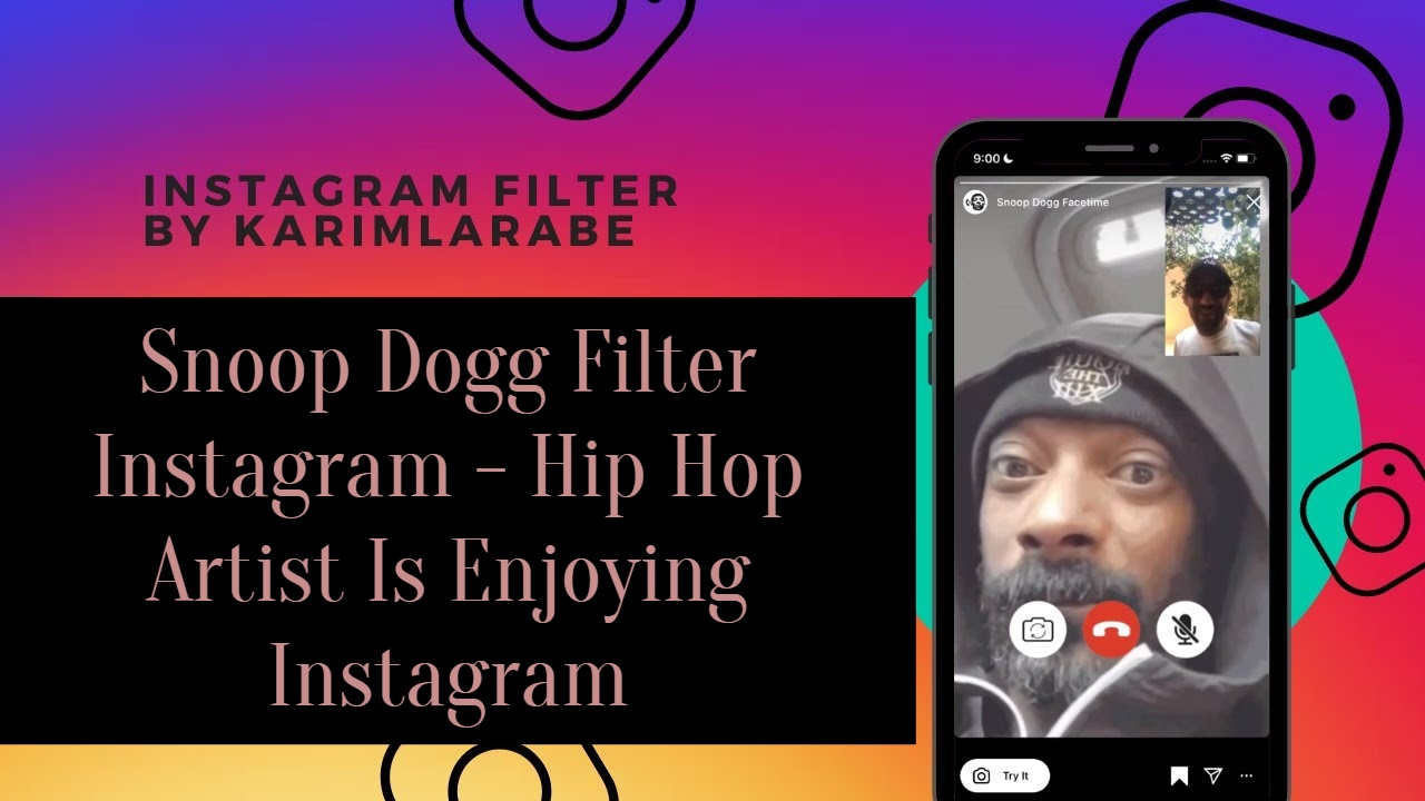 Snoop Dogg Filter Instagram - Hip Hop Artist Is Enjoying Instagram
