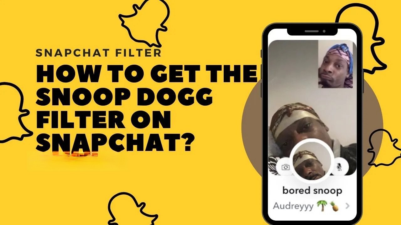 How to get the Snoop Dogg filter on Snapchat poster