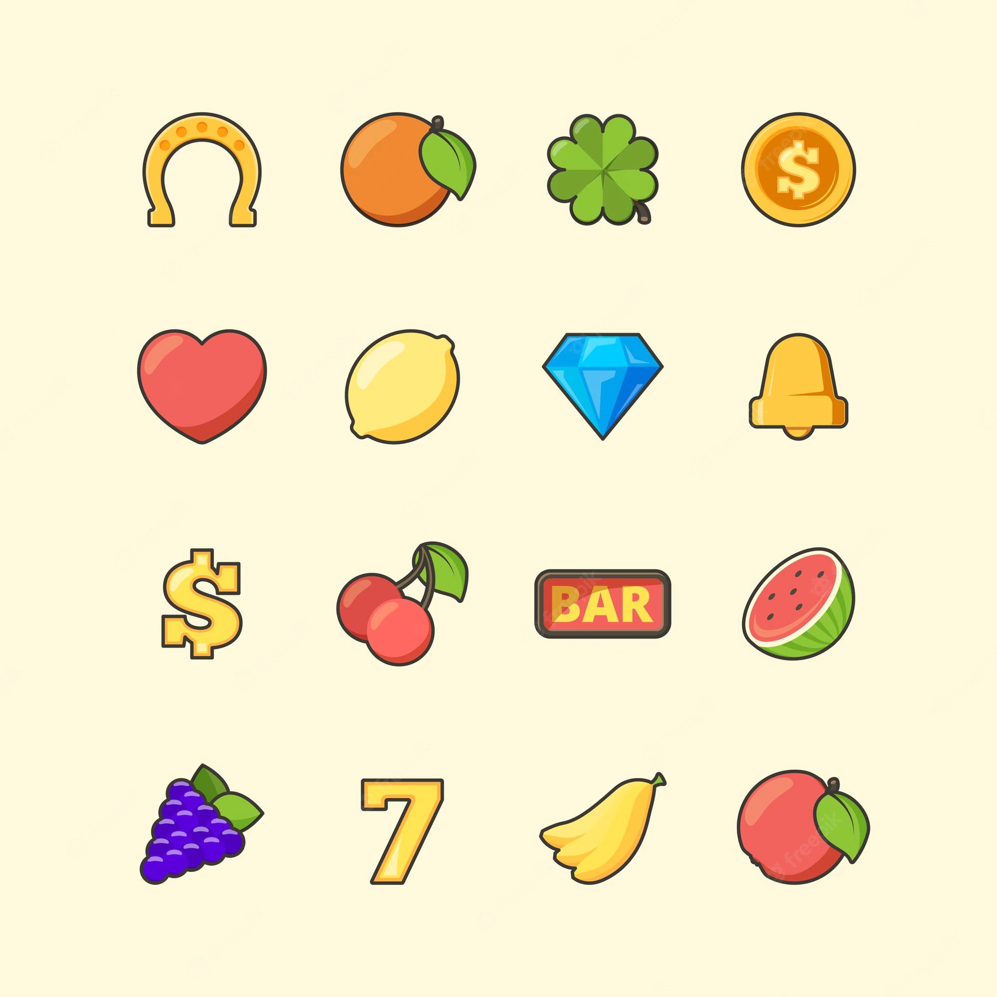Slot Machine Symbols - Explaining Some Different Types Of Symbols