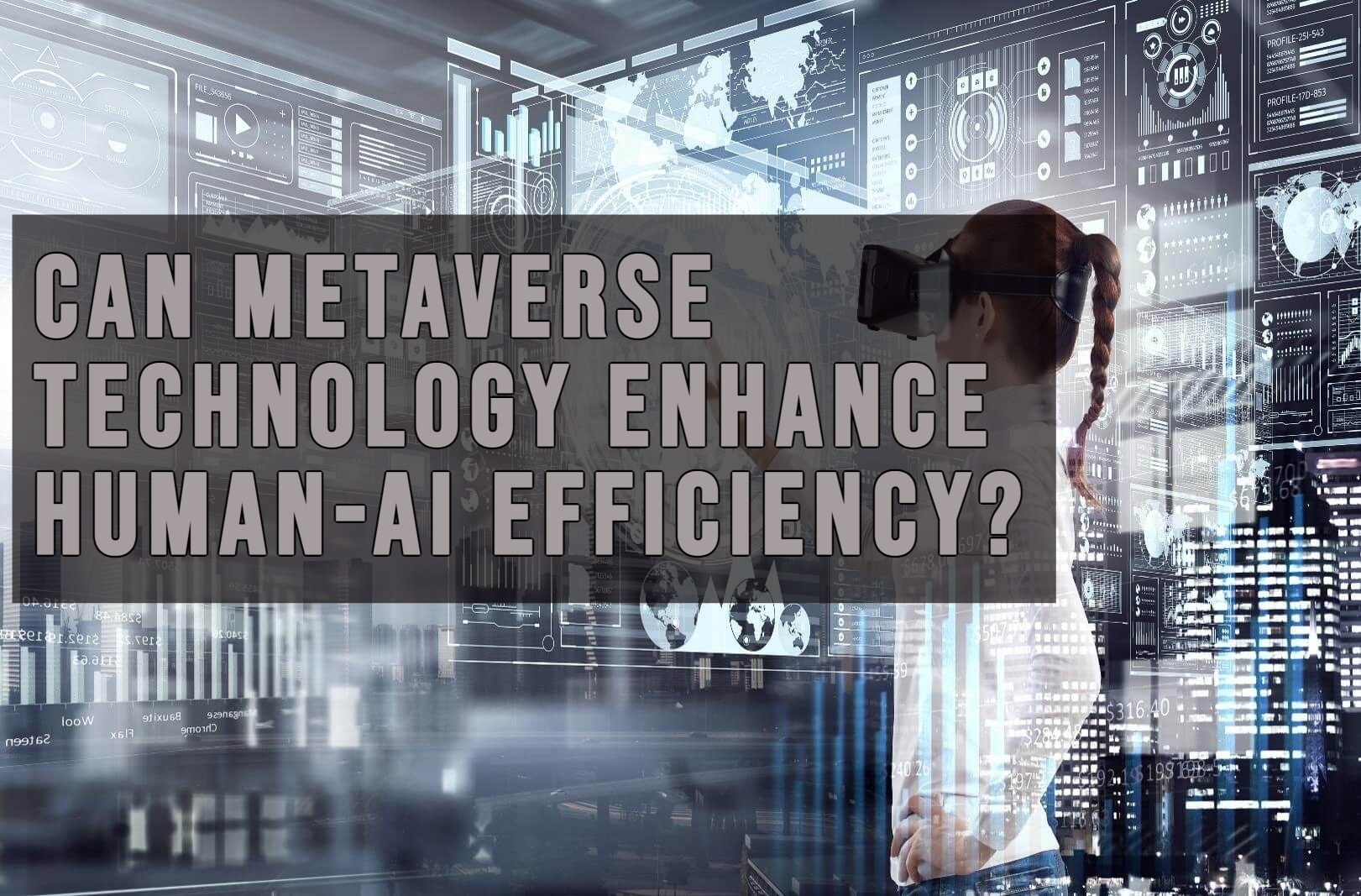 Can Metaverse Technology Enhance Human-AI Efficiency?