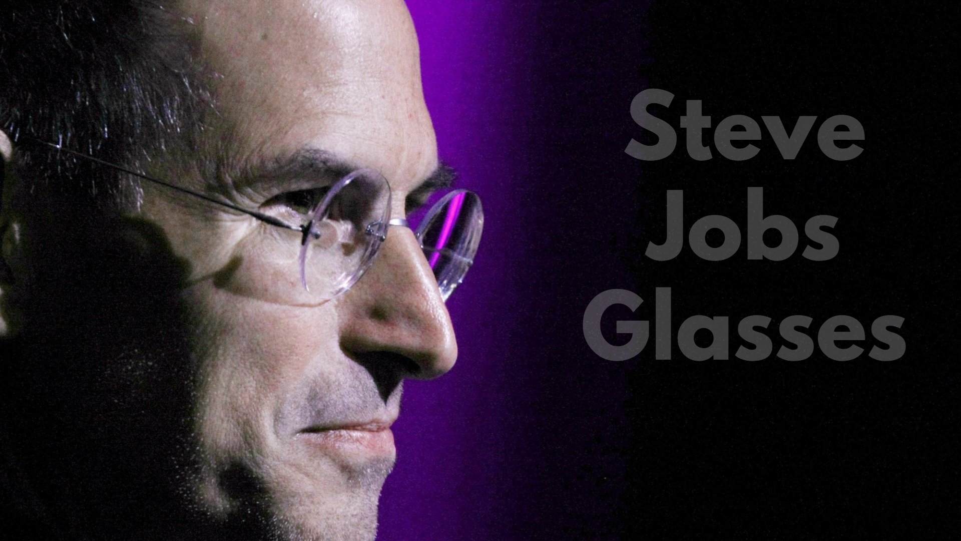 Steve Jobs Glasses - Are His Glasses Really Inspired From Gandhi?