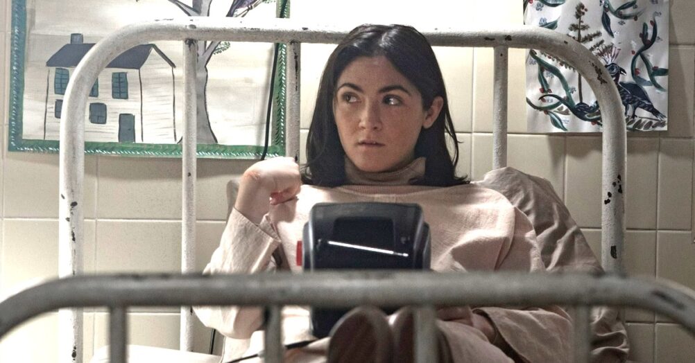 Isabelle as Esther in one scene of the Orphan prequel movie