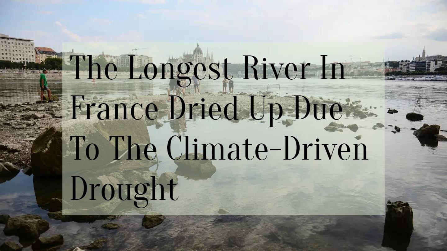 The Longest River In France Dried Up Due To The Climate-Driven Drought