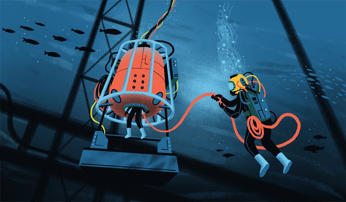 Saturation Divers - One Of The World’s Most Dangerous Jobs