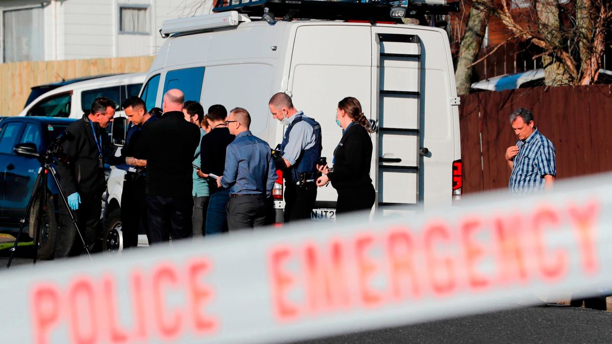 Police officials investigating people in the case of New Zealand Children Body Suitcase