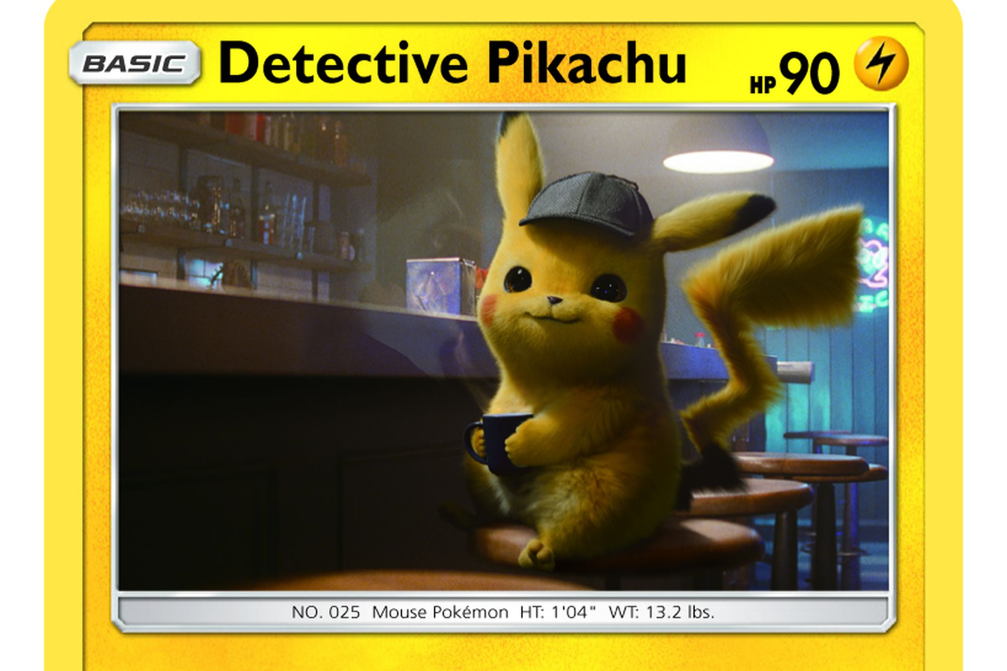 Detective Pikachu card