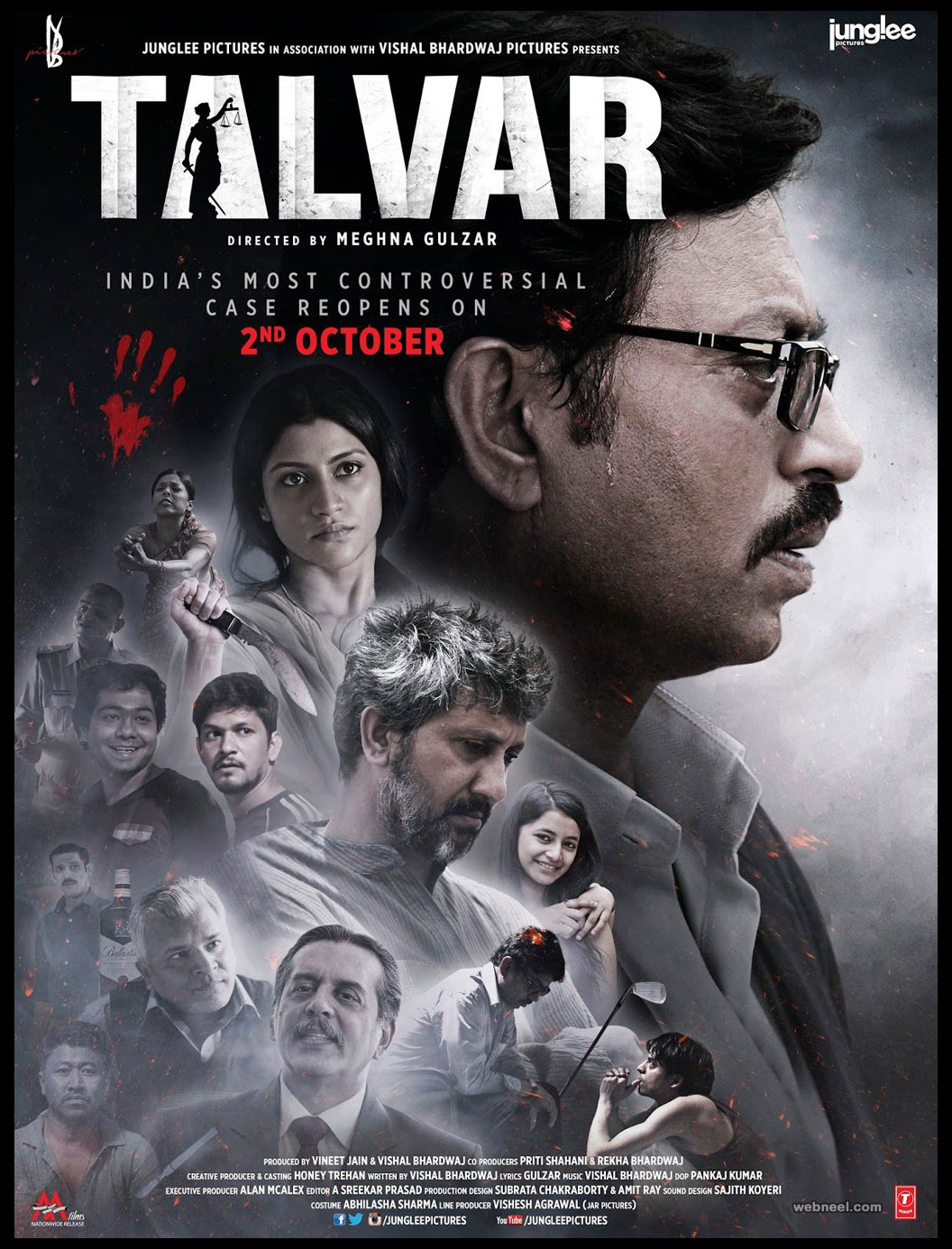 Indian movie Talvar poster
