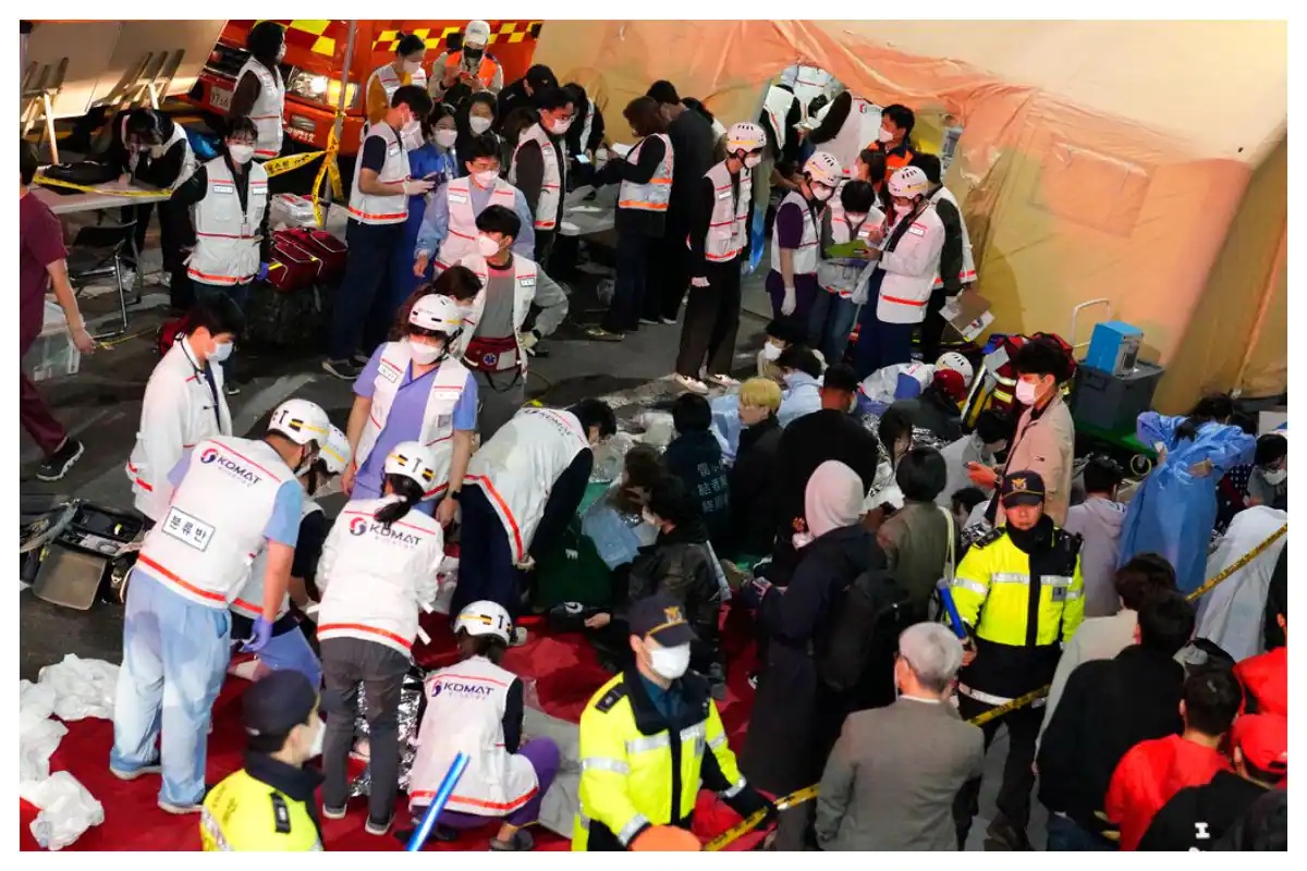 Hundreds Killed And Injured In Seoul Halloween Stampede