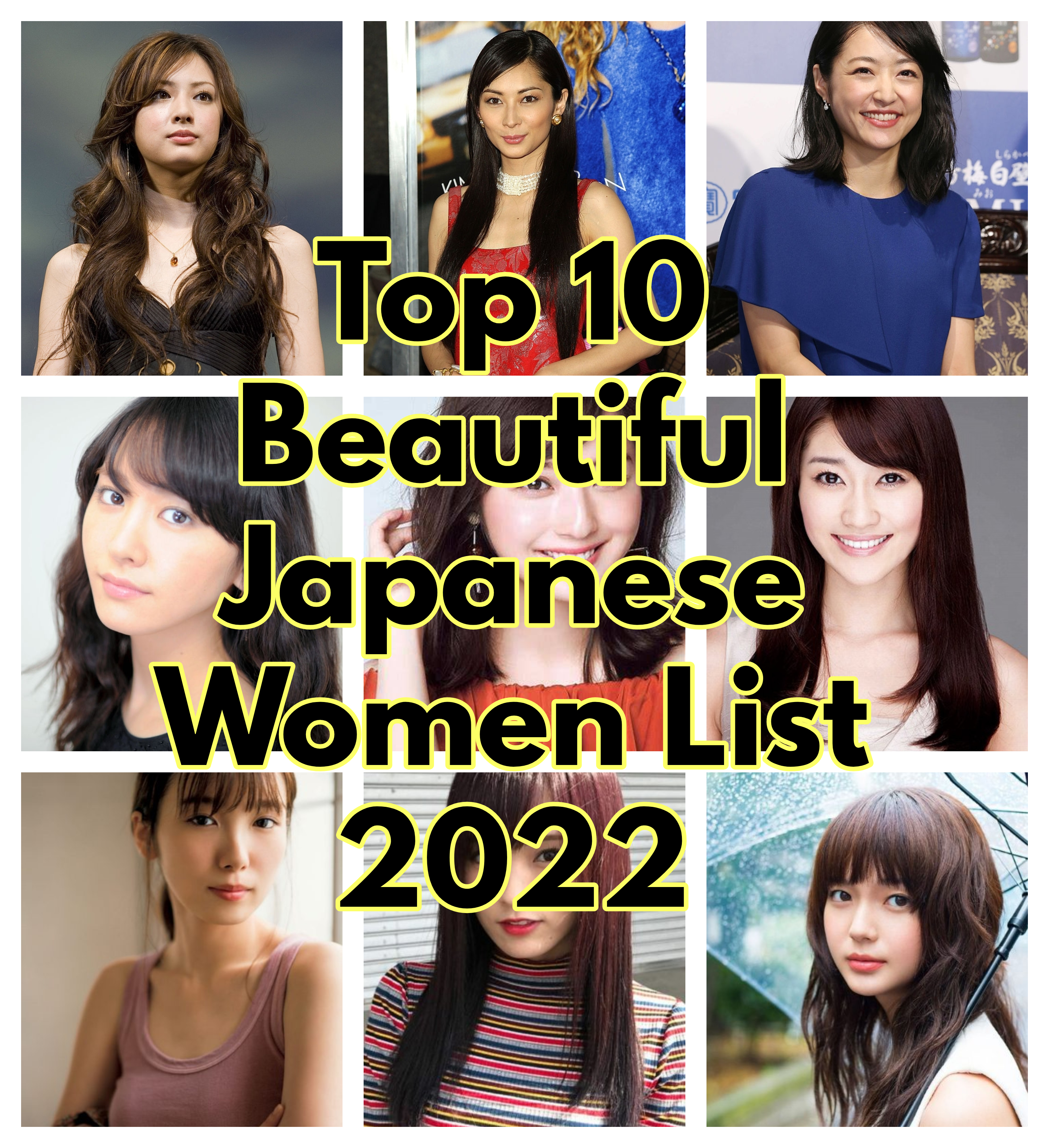 Top 10 Beautiful Japanese Women List 2022