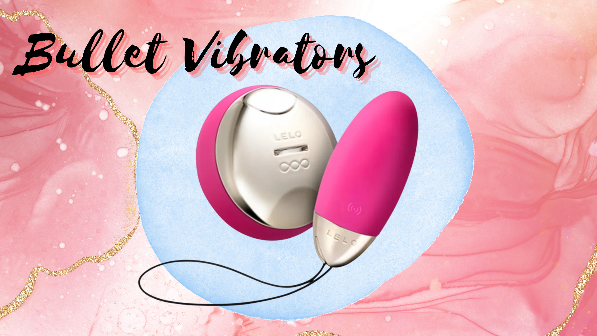 A pink Bullet Vibrator with a remote