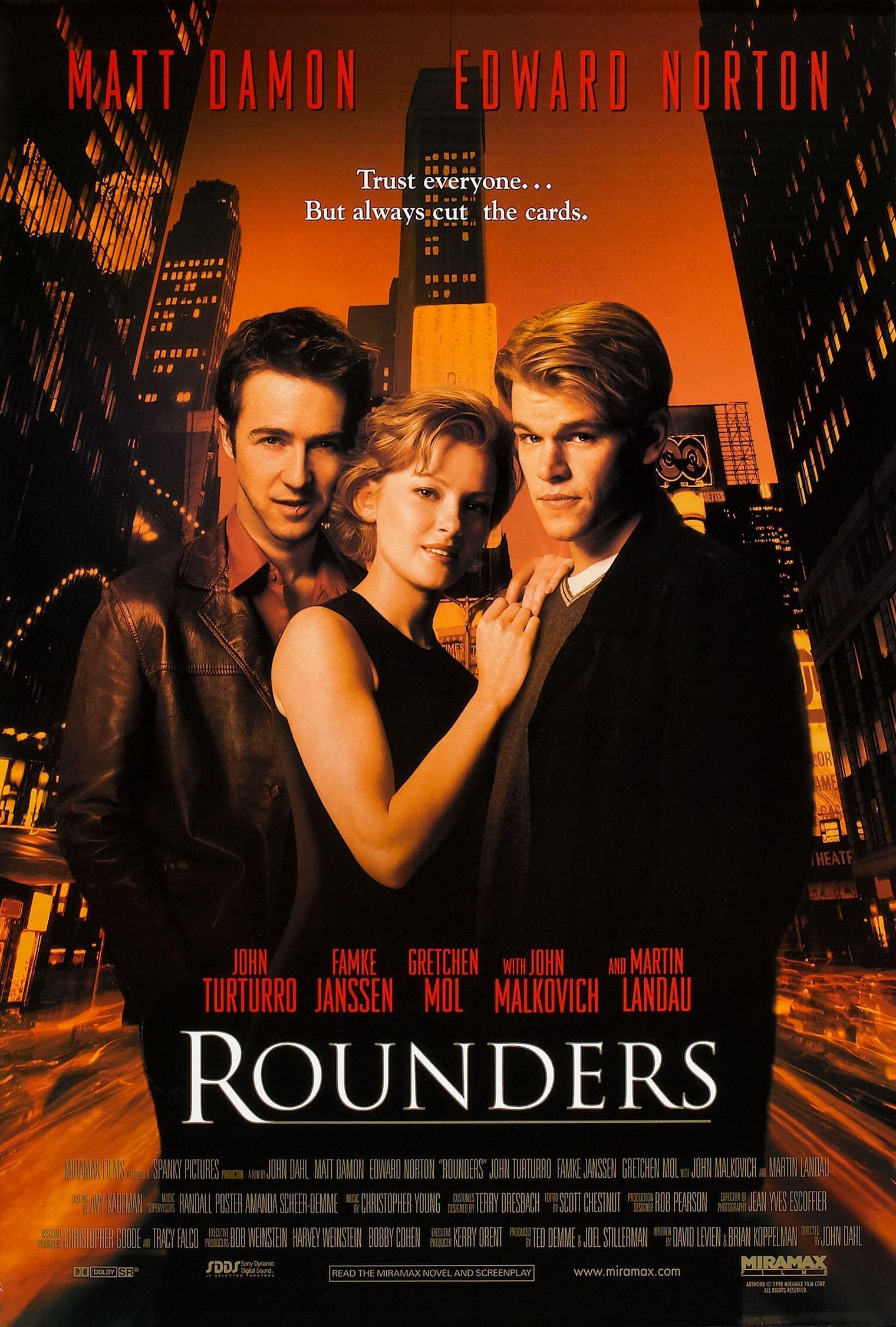 Rounders movie poster