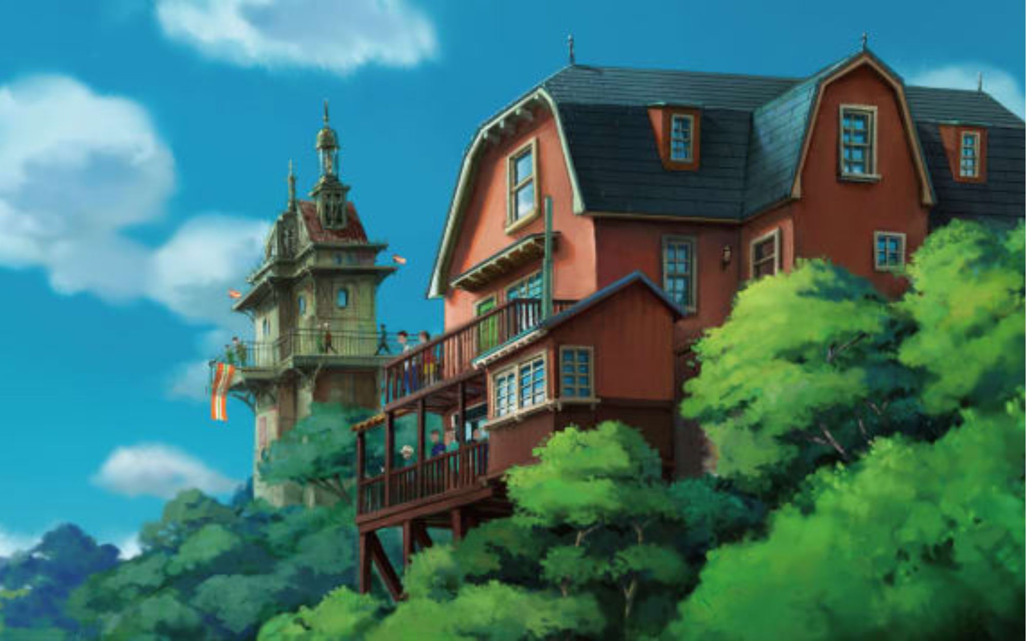 A representation of the Park's attempt to recreate the antique shop seen in "Whisper of the Heart."