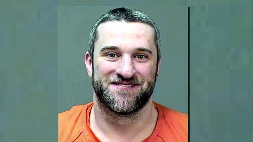 Dustin Diamond mugshot after his arrest on December 26, 2014