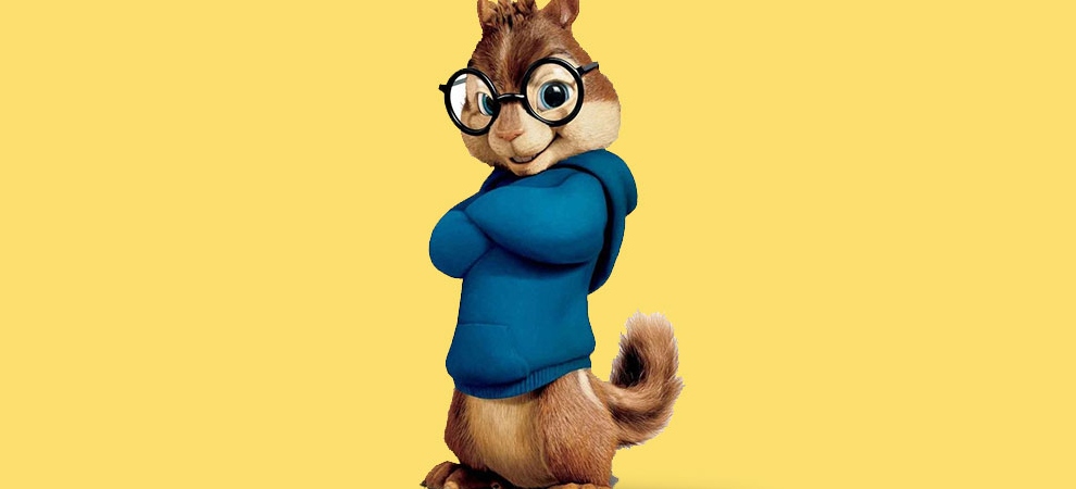 Which Chipmunk Wears Glasses In The Alvin And The Chipmunks Series?