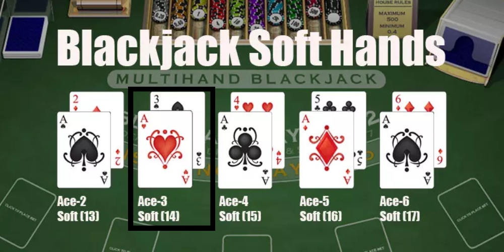 In Blackjack, Which Of These Hands Is A “Soft 14”?