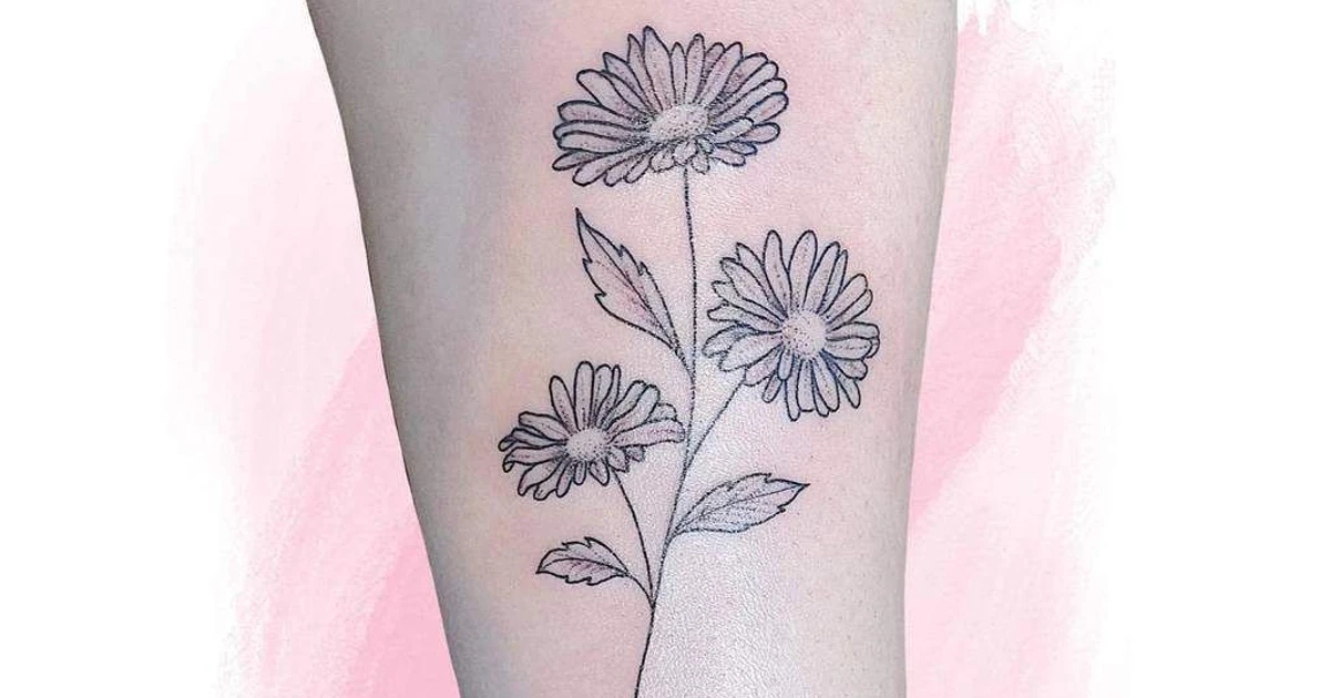 Best Asters Flower Tattoo Ideas In 2022
