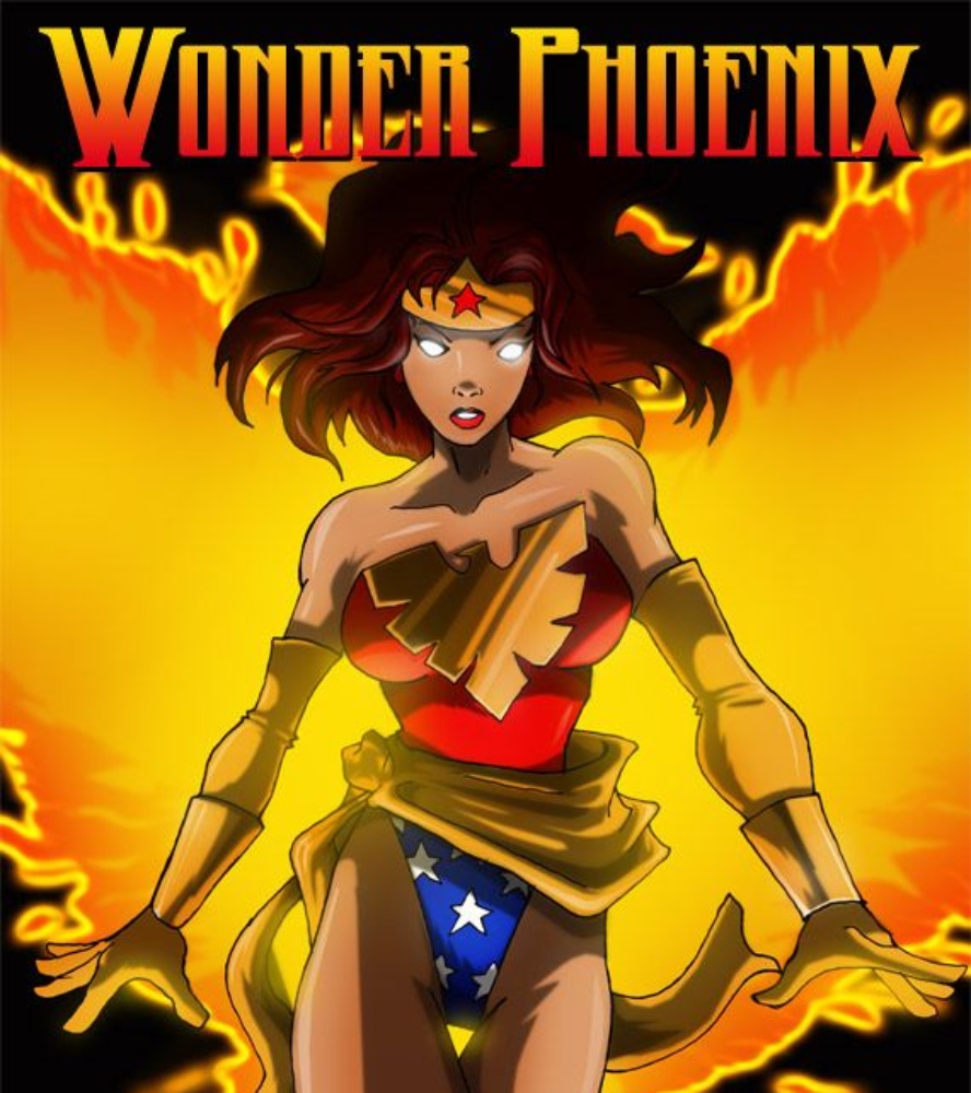 Wonder Phoenix character by Rick Marin