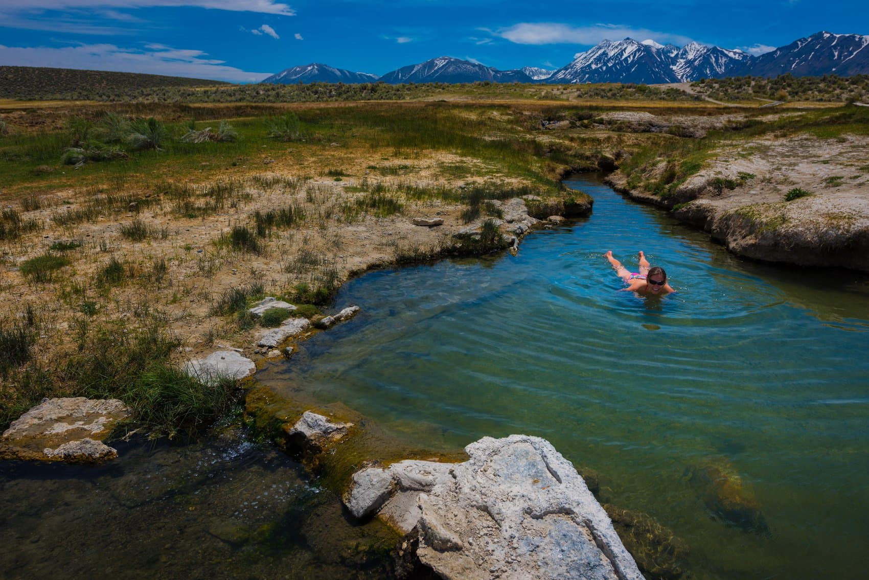 The Temperature Of The Hot Springs In Inyo National Forest Can Reach Up To 105 Degrees