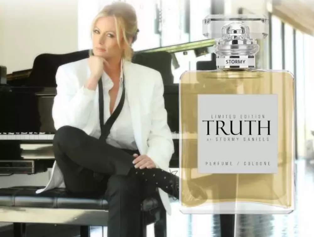 Which Woman Launched A Brand Of Perfume Called "Truth"?