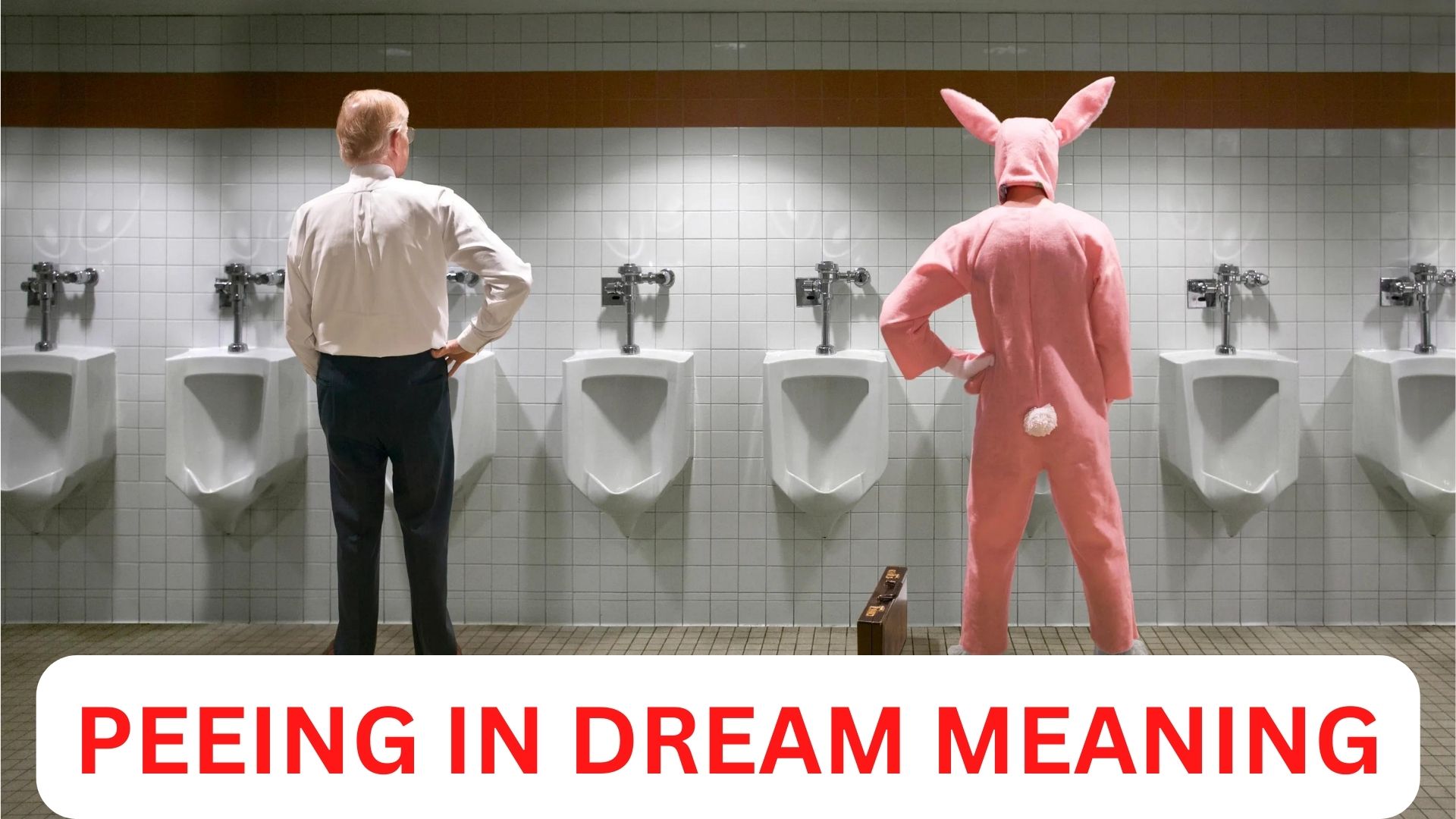 Peeing In Dream Meaning - Signifies Both Good And Bad