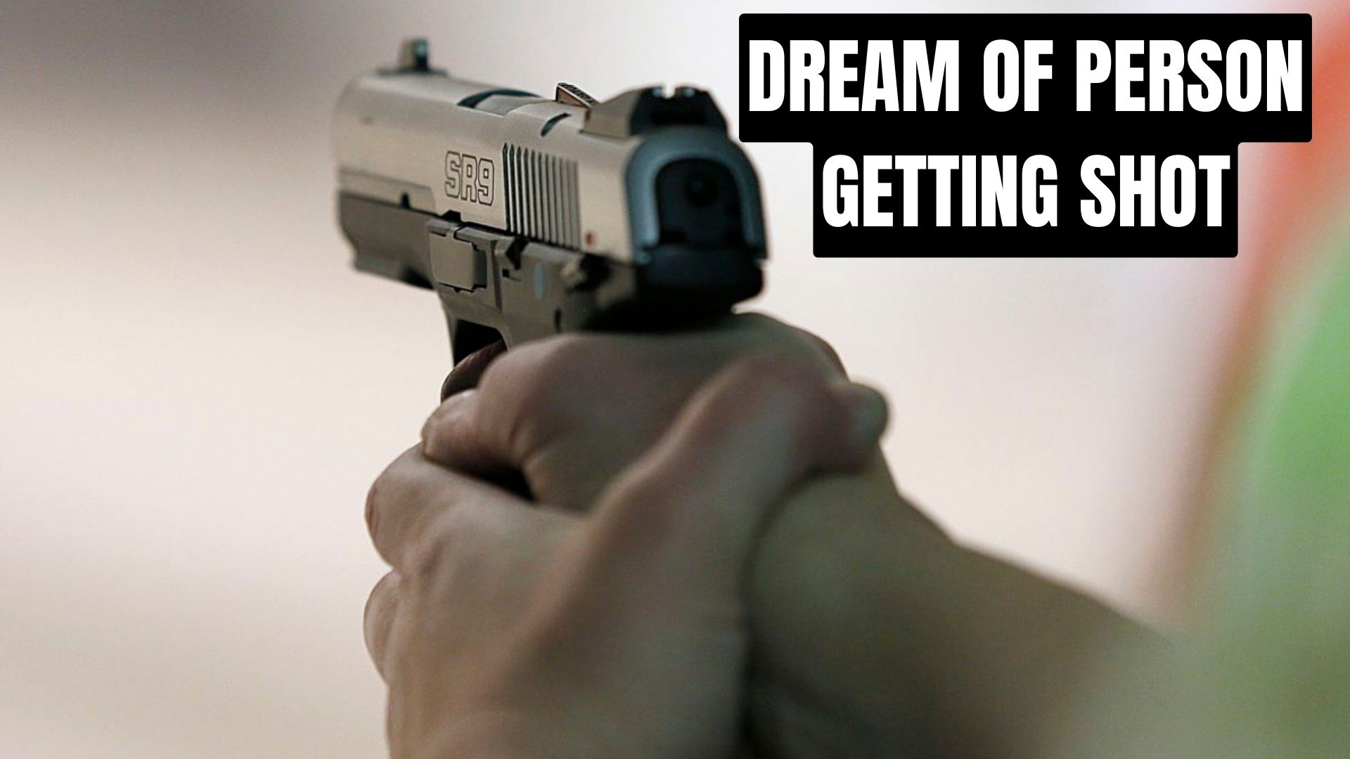 Dream Of Person Getting Shot - Feelings Are A Bit Unclear