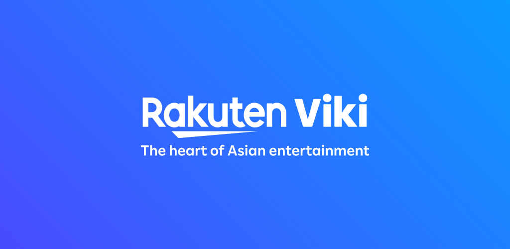 Rakuten Viki logo on a blue background