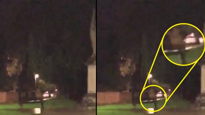 Is The Ghost Of A Soldier Spotted Close To A War Memorial Real?