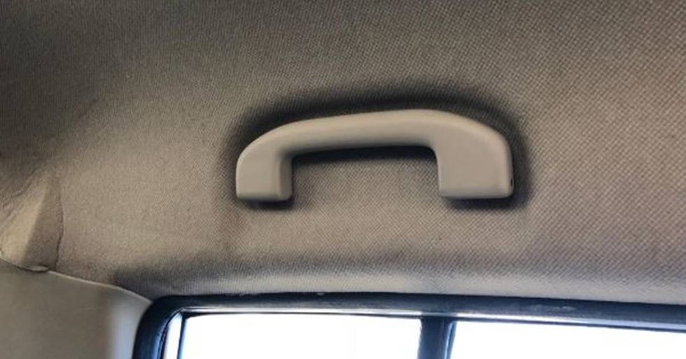 Someone Figured Out What That Handle On Car Ceilings Is For And Twitter Is Freaked Out - Mystery Unveiled!